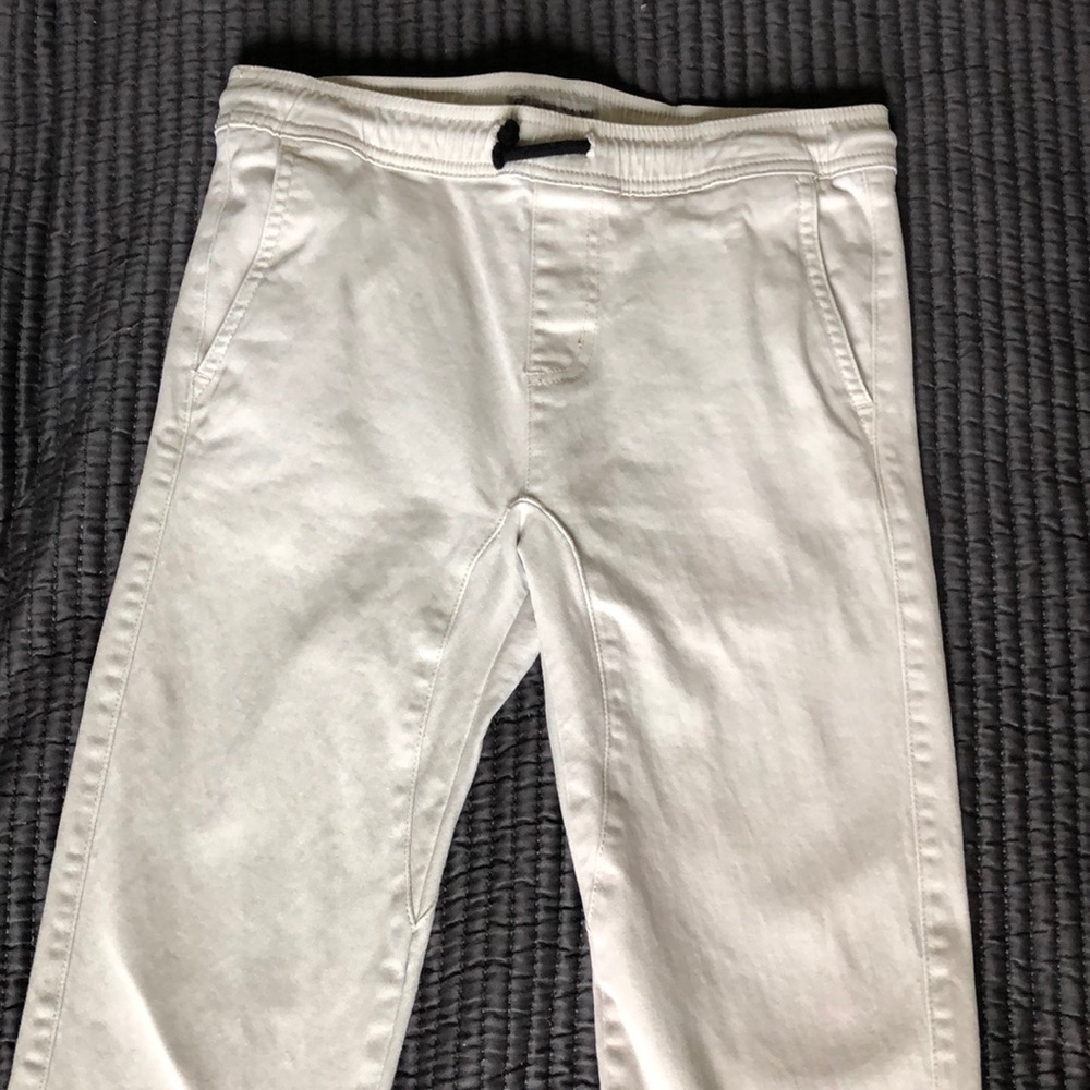 Khaki joggers